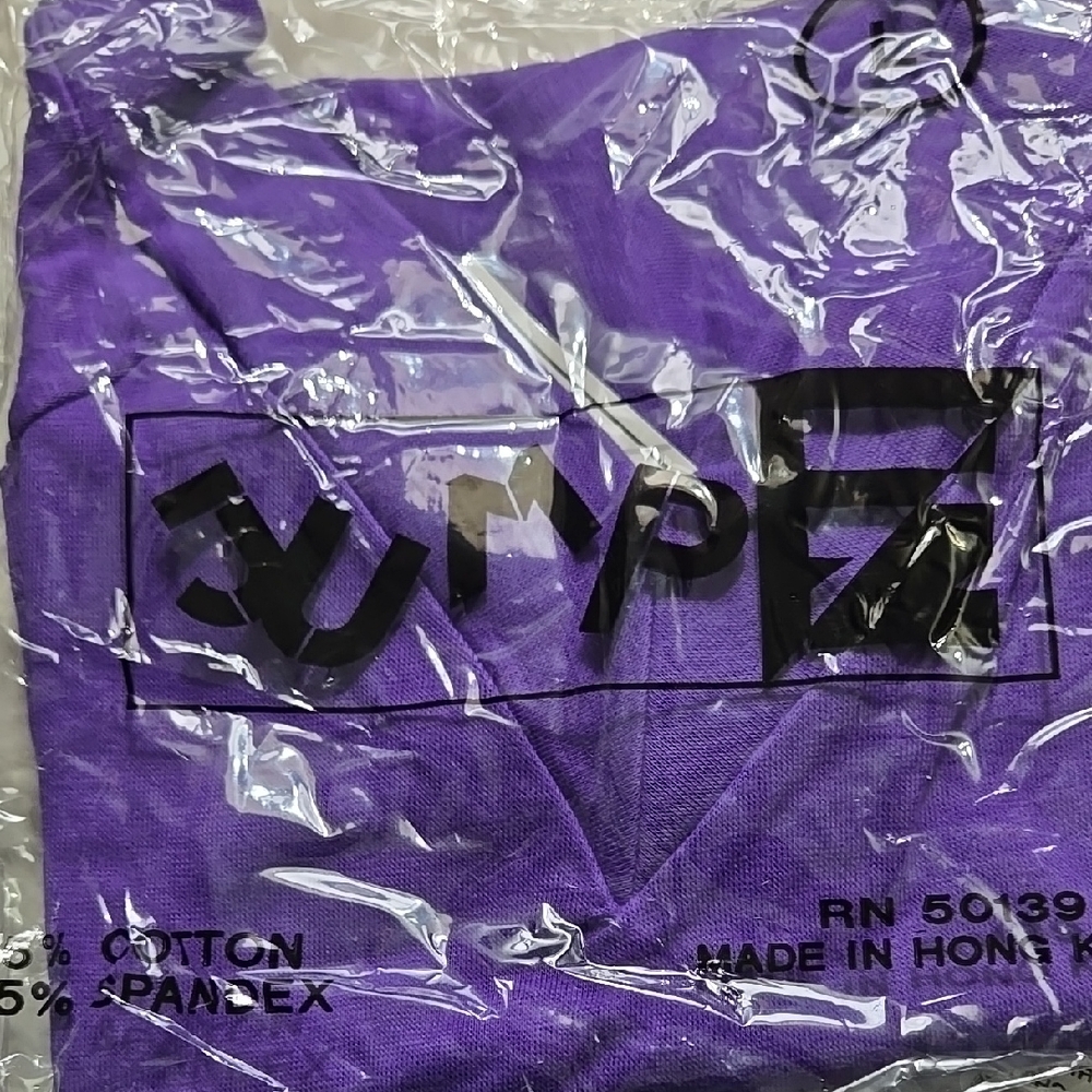 Jump purple V-Neck Top